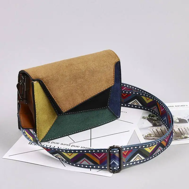 colors patchwork bag bags women's handbags (16)