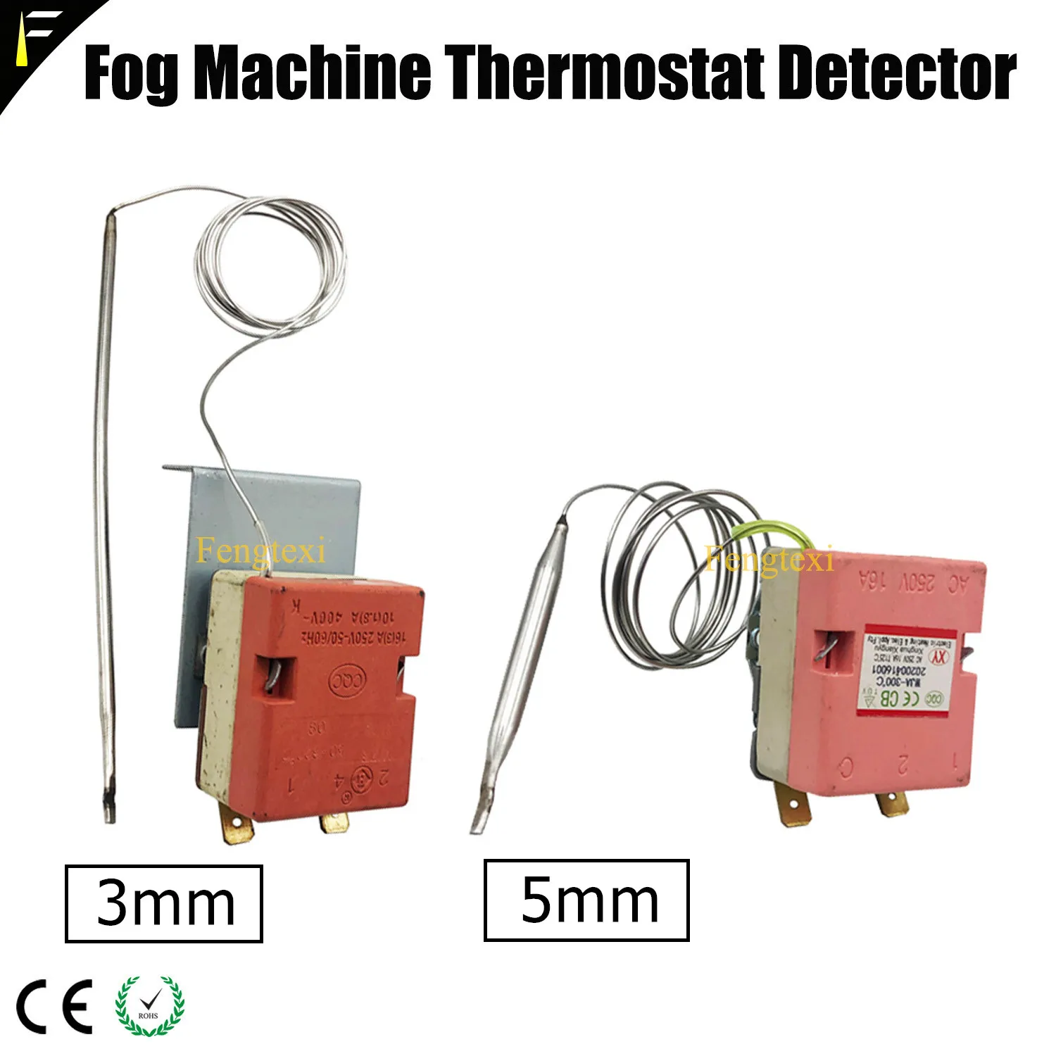 

1500w3000w Stage Special Effect Vertical LED Fog Smoke Machine Thermistor Thermostat Temperature Control Detector Atomizer Parts