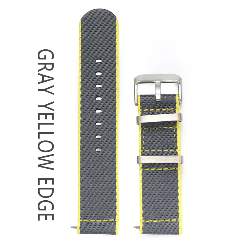 Quick Release Nylon Weave Smart Watch Strap