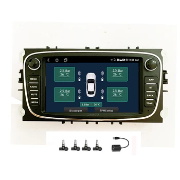 

2din Android Car DVD Player 2 Din radio GPS Navi for Ford Focus Mondeo C-MAX S-MAX Galaxy II Kuga Audio Stereo Head Unit