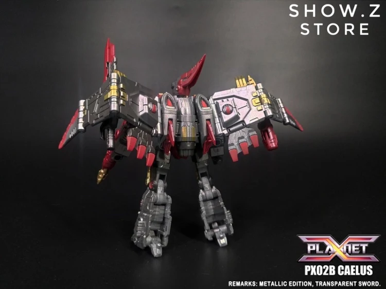 [Show. Z Store] Planet X Planet-X PX-02B PX02B Caelus Swoop металлическая Версия трансформации фигурки