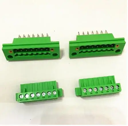 10 пар настенные клеммы 2edgwb 5. 08 2P 10P винтовые PCB|connector block|wall connectorconnector terminal |