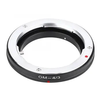 

OM-4/3 Camera Adapter Ring Metal Lens Mount Adapter Ring for Olympus OM Lens to for 4/3 Mount Camera E510 E500 E400
