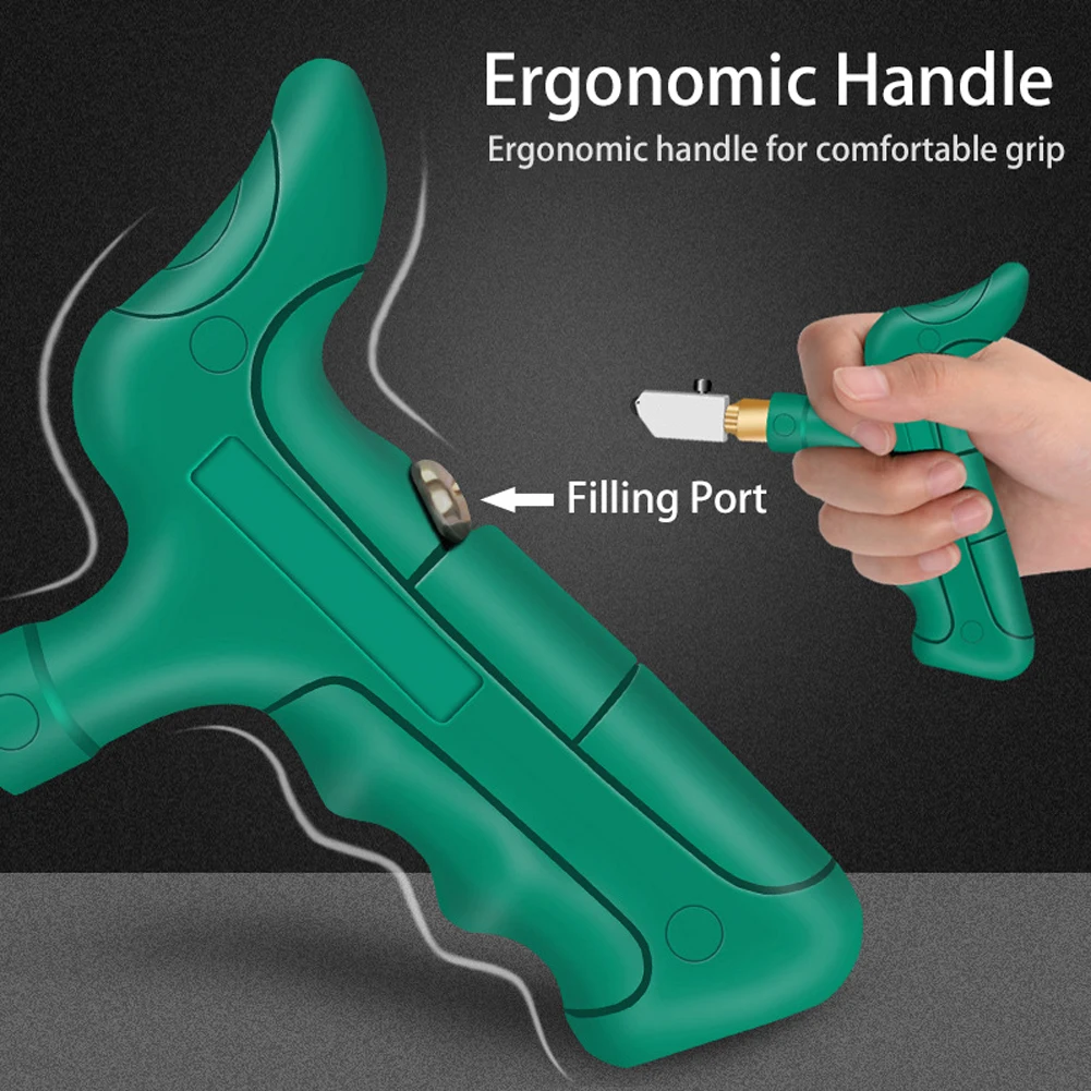 Handheld Grip Tile Cutter Glass Cutter Divider Opener Breaker Quick Opening Set Aluminium alloy For Glass Tiles