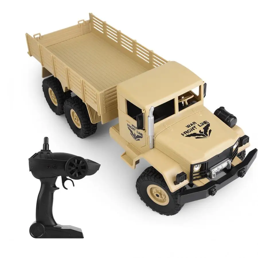 JJRC Q63 1:16 2,4G симулятор транспортер RC 6WD внедорожный военный грузовик гусеничный пульт дистанционного управления модель грузовик игрушечный автомобиль