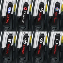 2 шт. автомобильный ремень безопасности колодки сиденья плечевой ремень Подушка Чехол для Лада renault opel alfa romeo Dacia Lifan Great Wall ssangyong