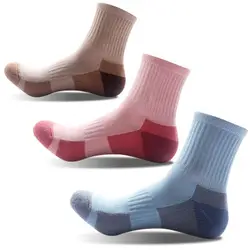Однотонные женские носки из 100% хлопка высокого качества; сезон осень-зима; цветные мягкие женские носки; европейские размеры 35-40; Meias