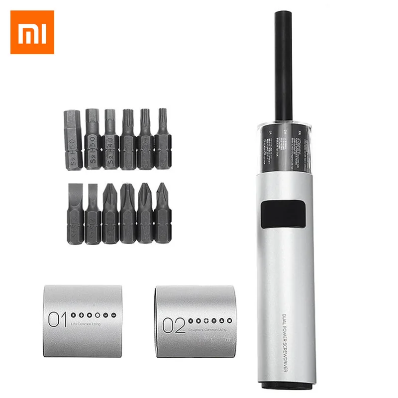 Отвертка Xiaomi Wowstick литиевая аккумуляторная 12 в 1 3 светодиода | Электроника