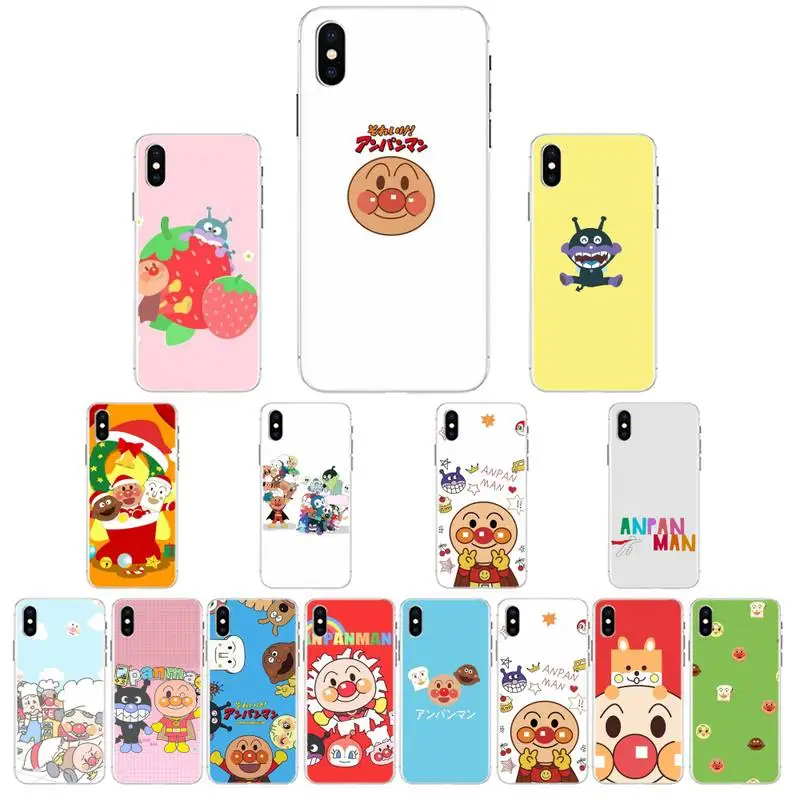 Чехол Anpanman для телефона Iphone 5 6 7 8 11 Plus XR X XS MAX SE2020 прозрачный чехол iPhone 11PRO |