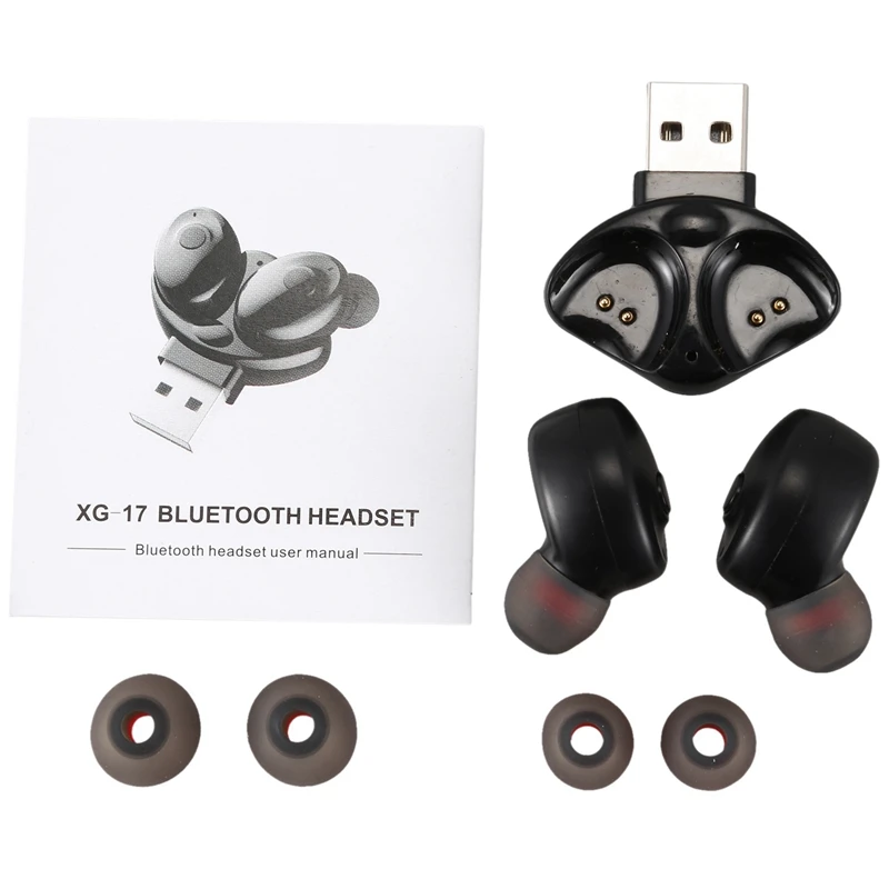 Bluetooth 5 0 Headset Mini Wireless Earphones Sports Stereo Earphone with Microphone for IPhone Samsung IOS Android