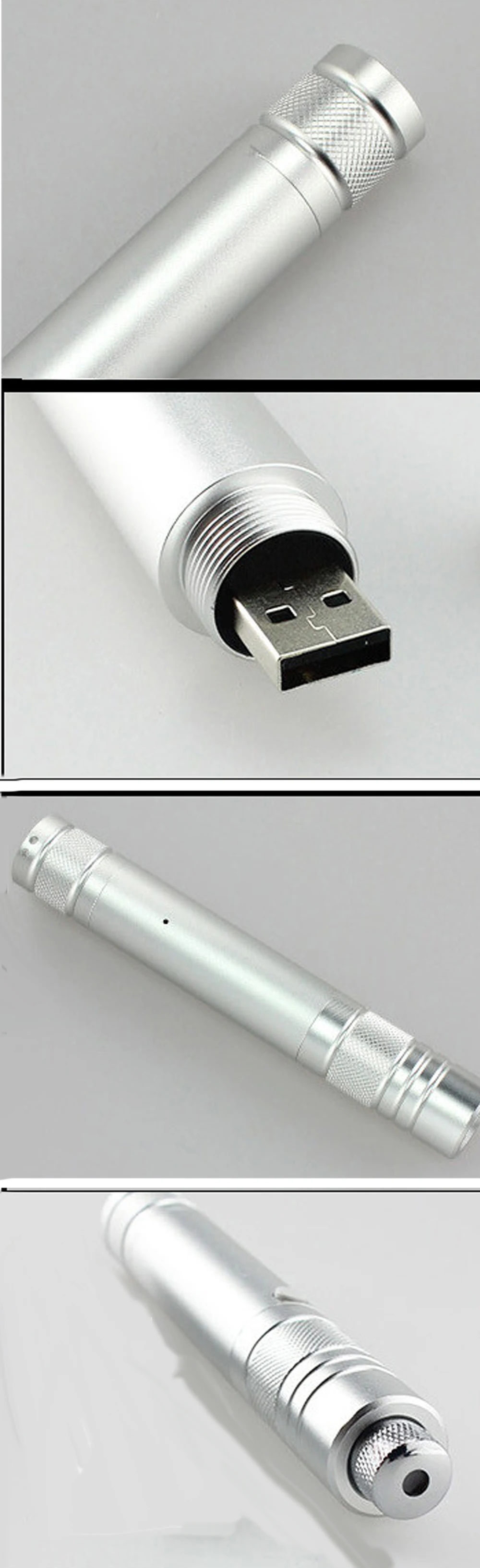 USB лазерный указатель зарядки высокомощный, перезаряжаемый лазерный луч зеленый портативный 5 МВт мощность яркая световая лазерная ручка регулируемый фокус