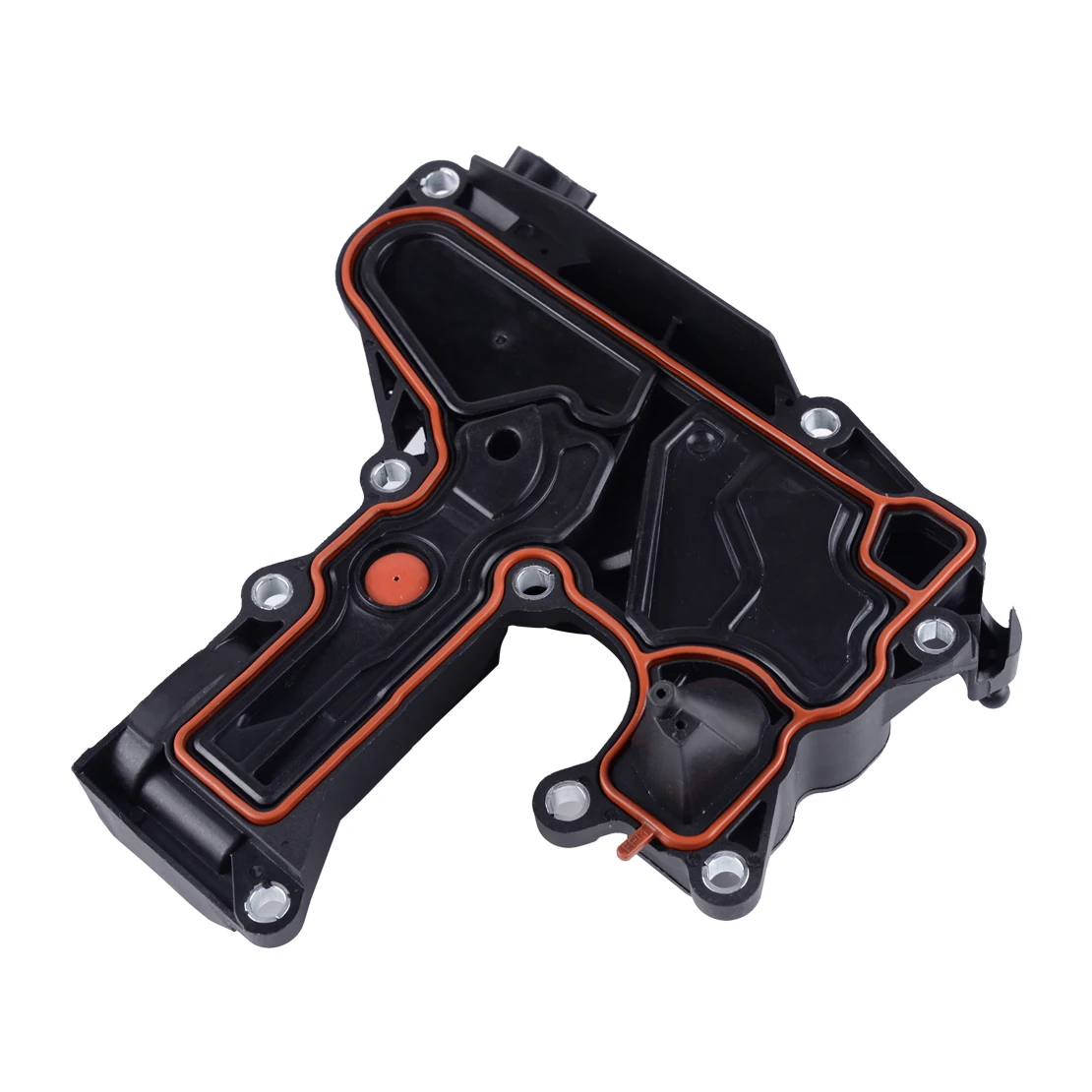 Black ABS Oil Separator PCV Valve Assembly 06H103495A 06H103495B 06H103495E Fit for Audi A4 Q5 TT VW Volkswagen Jetta Golf GTI