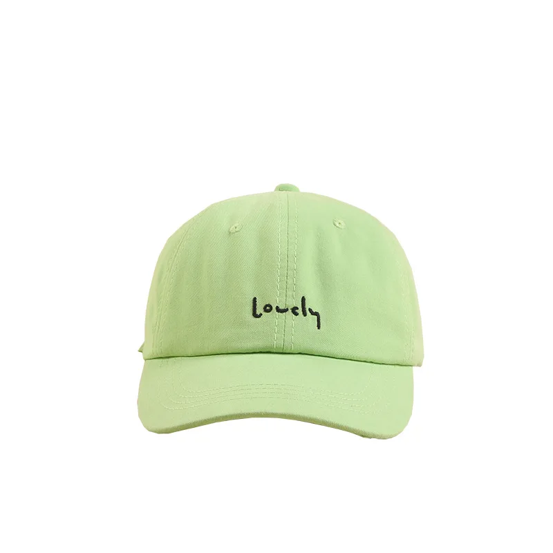 Бейсболка с вышитыми милыми буквами Высококачественная Кепка Gorras Casquette Прямая