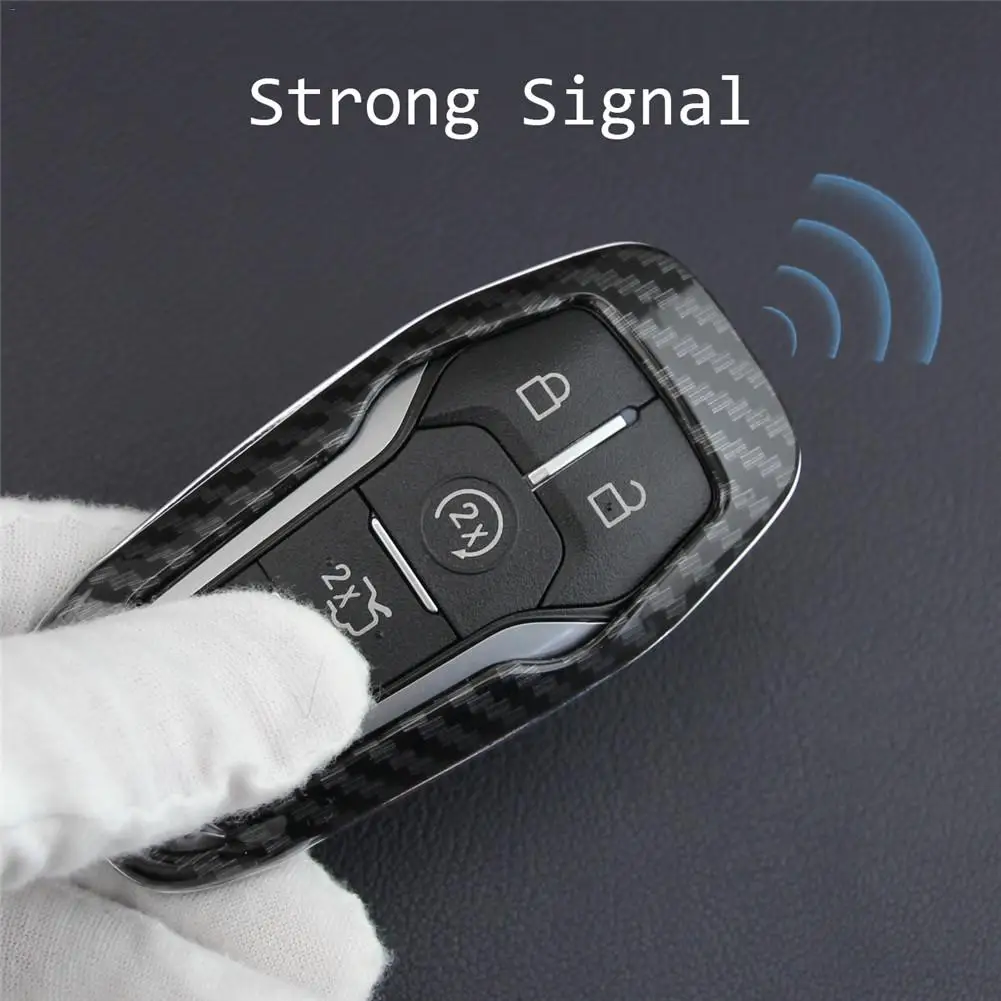 Key Case Fob Bag Holder ABS Hard Shell Cover Parts Fit For Ford Mondeo Mustang Edge Explorer F150 key cover