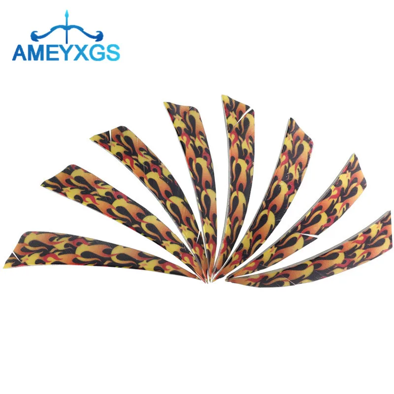 

30/50pcs 4" Archery Right Wings Natural Turkey Feather Double Sided Fletches Fletching Arrow DIY Tools For Hunting Accessories