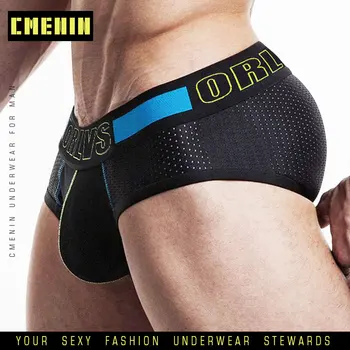 

CMENIN Men Underwear Male Panties Man Underpants Mens Jockstrap Gay Briefs Panties Comfortable Brief Breathable Under Wear