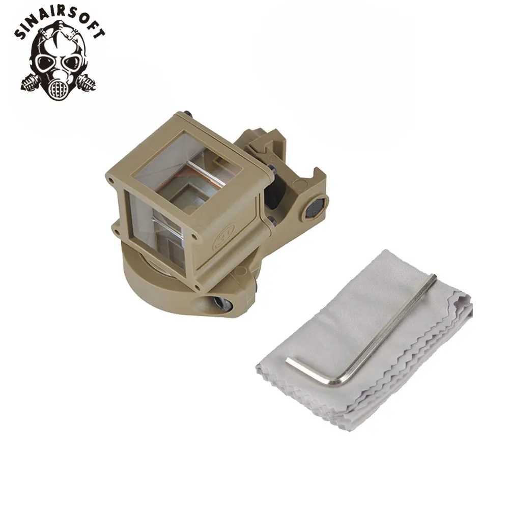 Element Airsoft Accutact угловой прицел с 20 мм креплением для тактического прицела с поворотом на 360 градусов в красный горошек