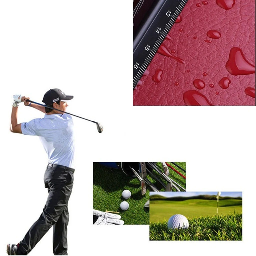 4x Waterproof PU Plush No. 1, 3, 5 UT Golf Head Cover 460cc Hybrid Headcover Golf Club Head Protector Scratch Resistant