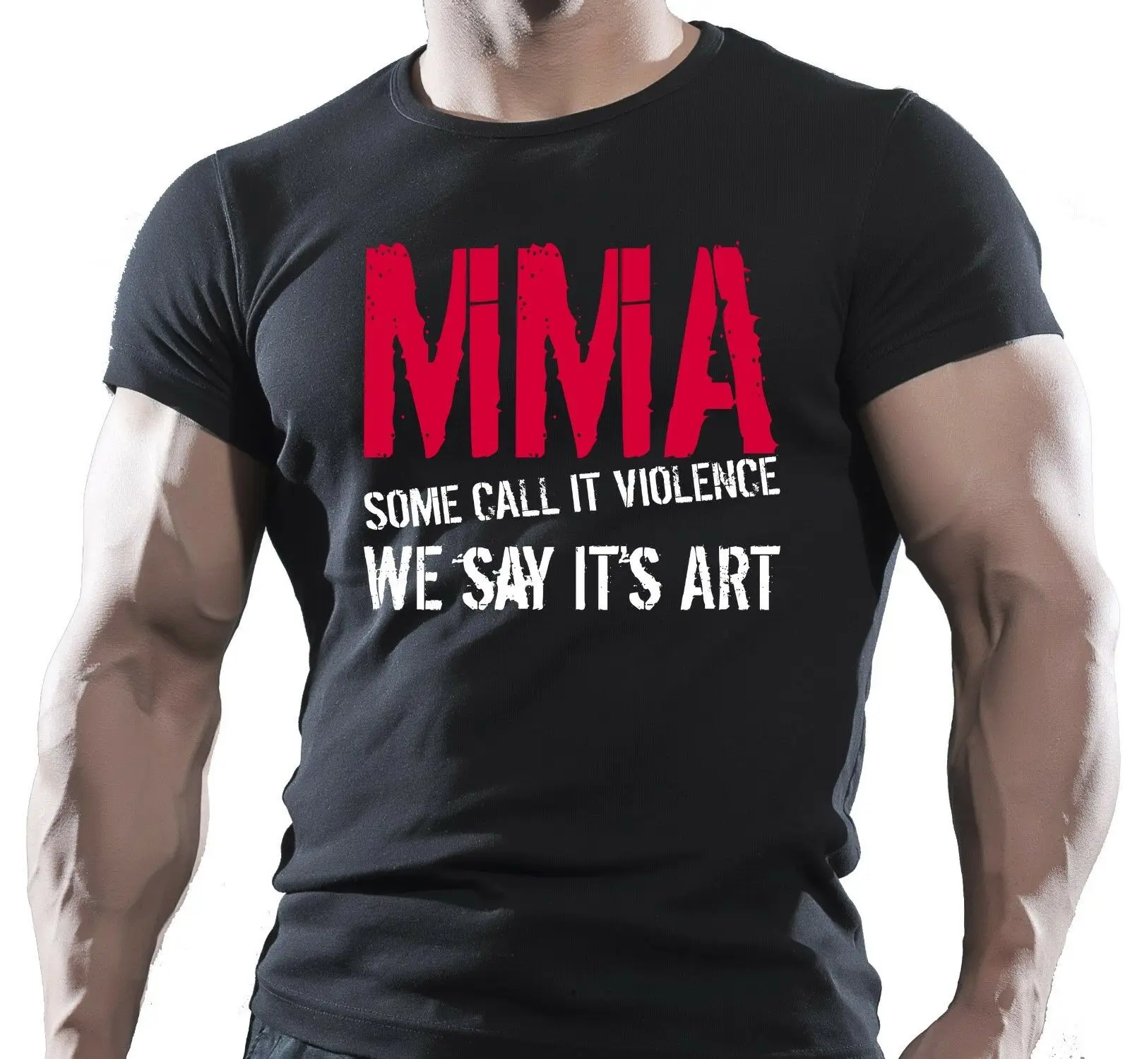 Новинка 2021 футболка для мотивации MMA фитнеса тренажерного зала лучшая одежда