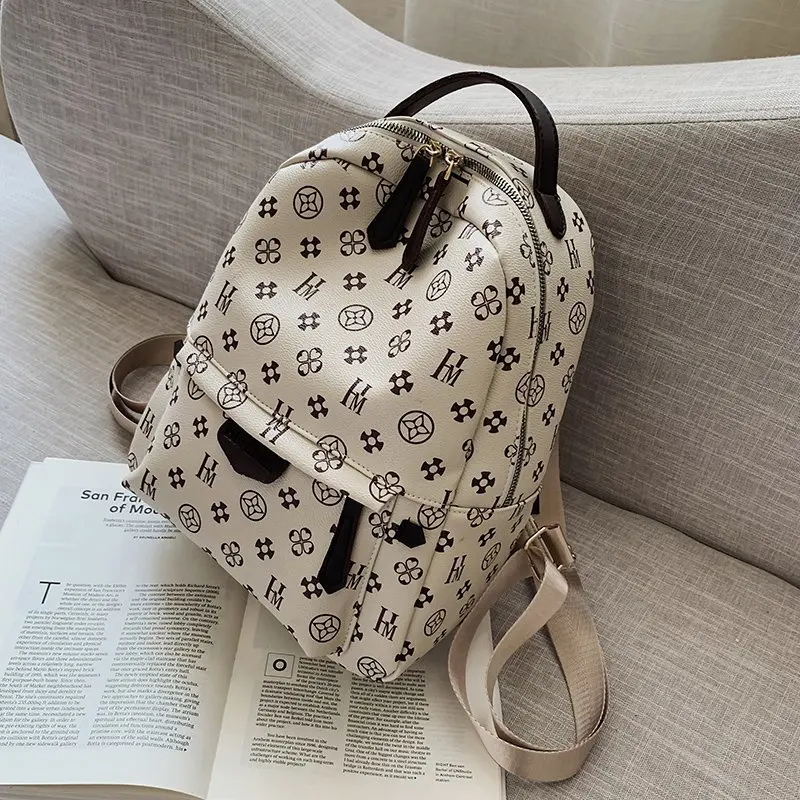 2019 Fashion Women Backpack High Quality Youth Leather Backpacks for Teenage Girls Female School Shoulder Bag Bagpack mochila