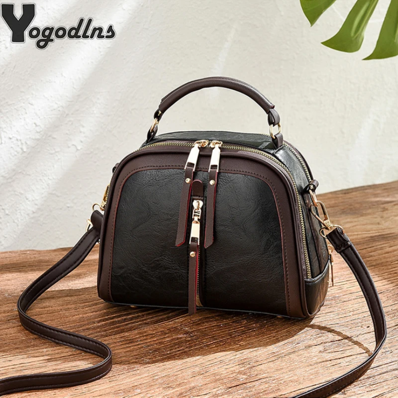 Fashion Casual Women Small Messenger Bag Lightweight Pu Leather Shoulder  Bag Flap Tote Wallet Vintage Travel Bag For Women - Crossbody Bags -  AliExpress