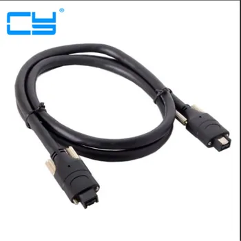 

Firewire 800 IEEE 1394 9Pin Plug to 9 Screw Type Mount Camera Cable 1m