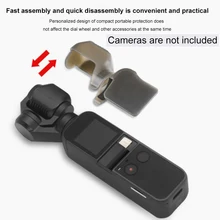 Защитный профессиональный анти царапины ручной карданный защитный чехол кофе пылезащитный прочный бленда объектива для DJI OSMO Карманная камера