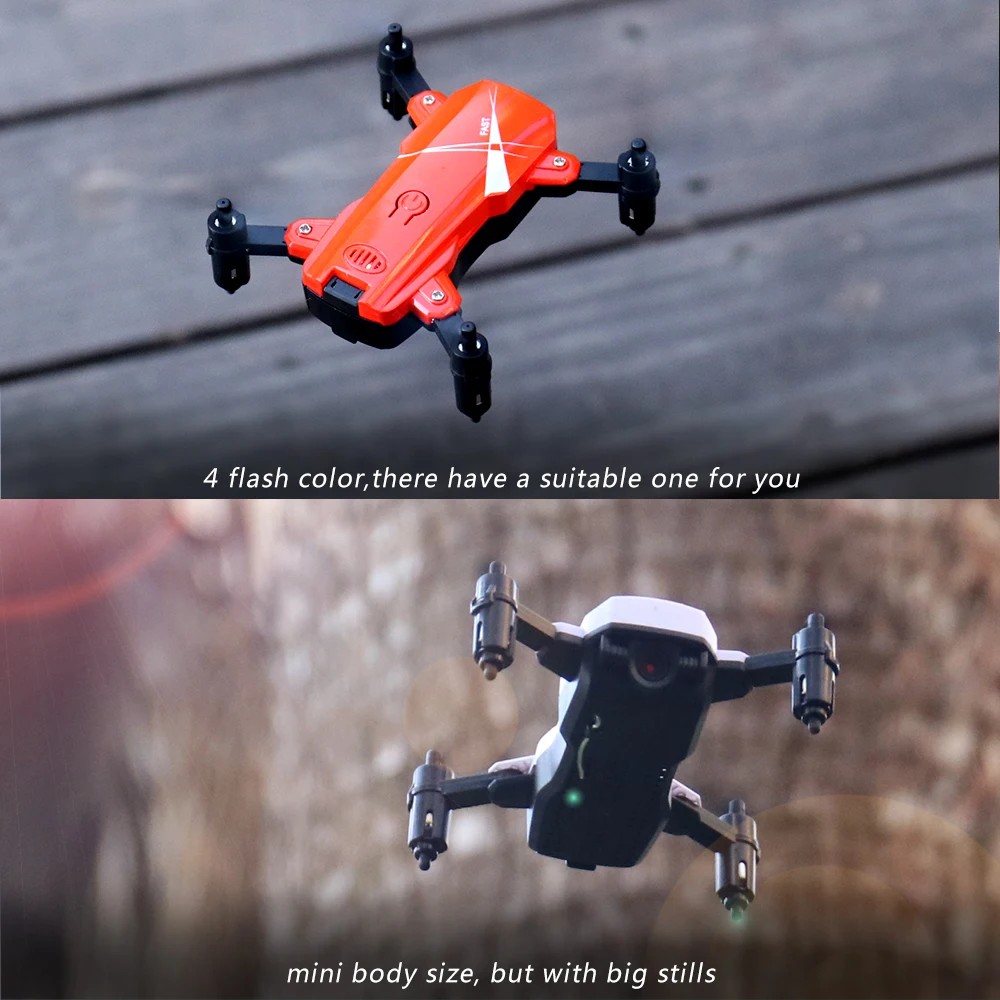 Wifi FPV Selfie Drone 1080P камера Авто Складная рукоятка высота удержания RC Квадрокоптер LF602