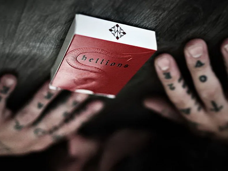 Hui qi Poker Madison Hellions Hell Villain DM ellusionist импортные игральные карты