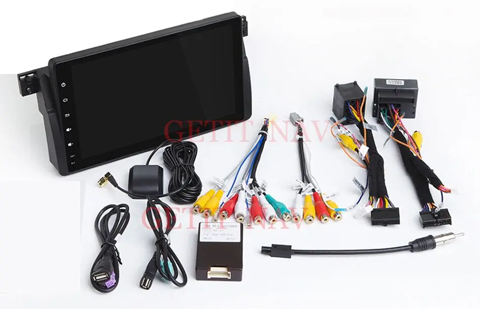 Clearance Auto Radio Android 9.0 Car Stereo for BMW E46 M3 318/320/325/330/335 Rover 75 1998-2006 GPS Navigation BT Wifi 19