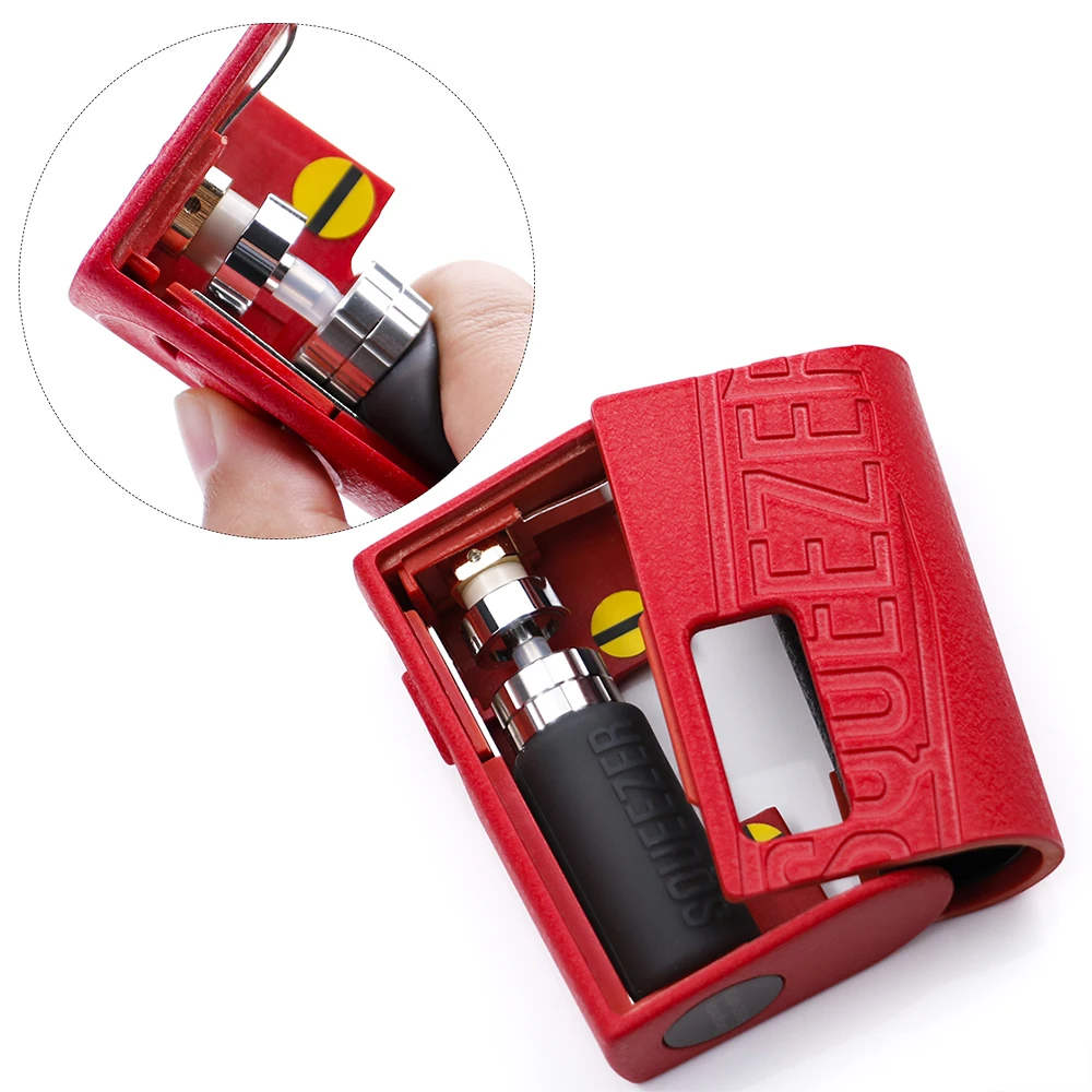 Skup Oryginalny hugo vaporizer Squeezer bf squonk E papierośnica Mod 18650 20700 bateria wbudowana 10ml butelka spożywcza hugo squeezer vape