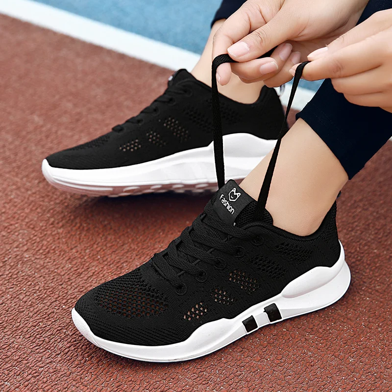 Женские белые кроссовки на платформе Женская повседневная обувь Tenis Feminino Zapatos De