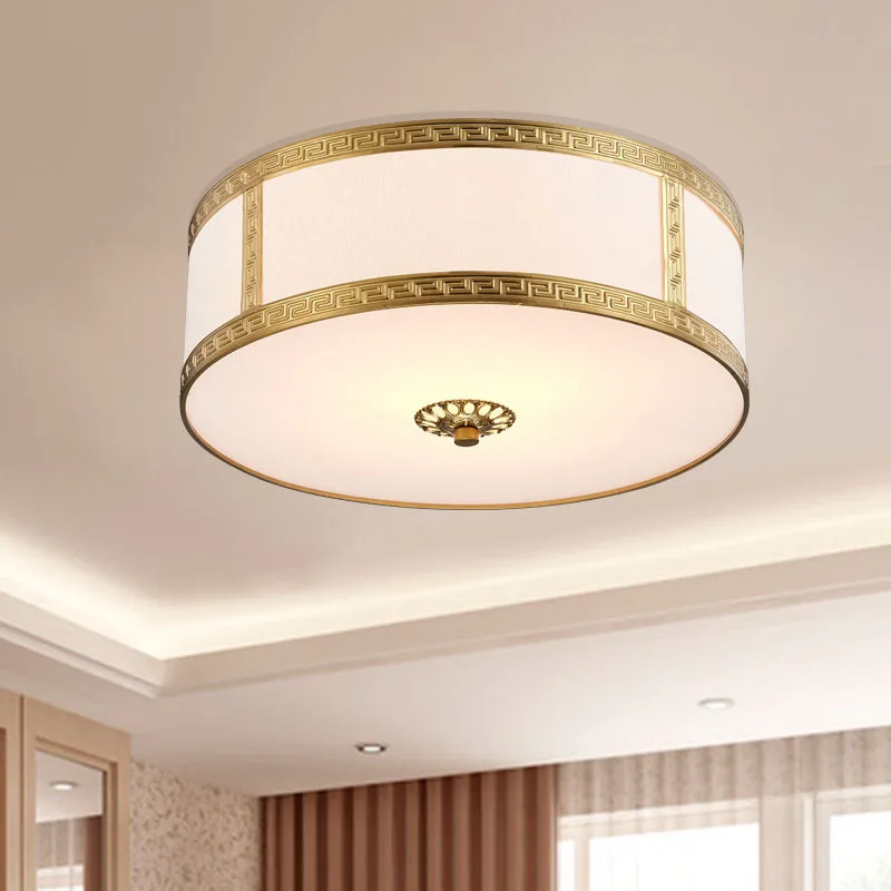 

New Chinese Style Ceiling Simple Restaurant Light Living Room LED Circle Ceiling Lamp Bedroom Room Lights Manufacturers Wholesal