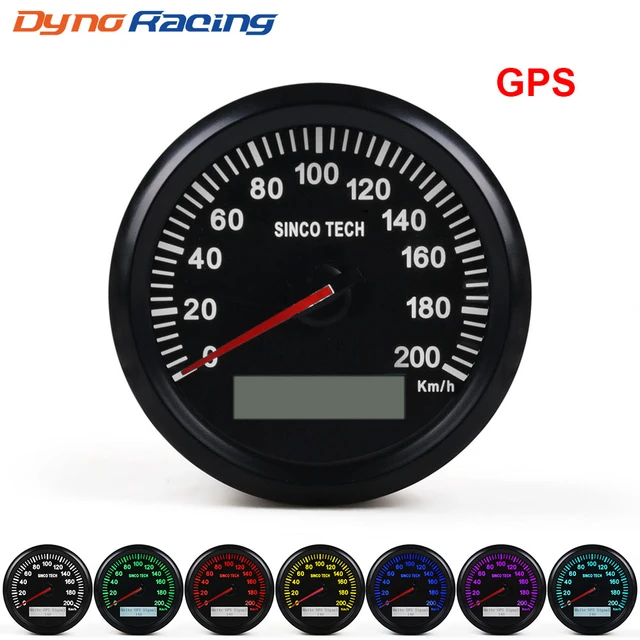 Tachimetro GPS Digitale, Indicatore velocità GPS 160 mph 0‑220Km/H