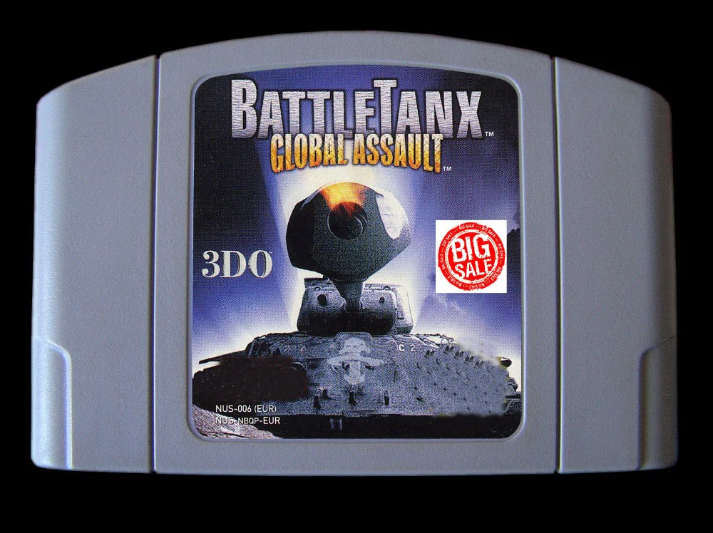 64 бит игры ** BattleTanx Global Assault (на английском языке PAL версия!)