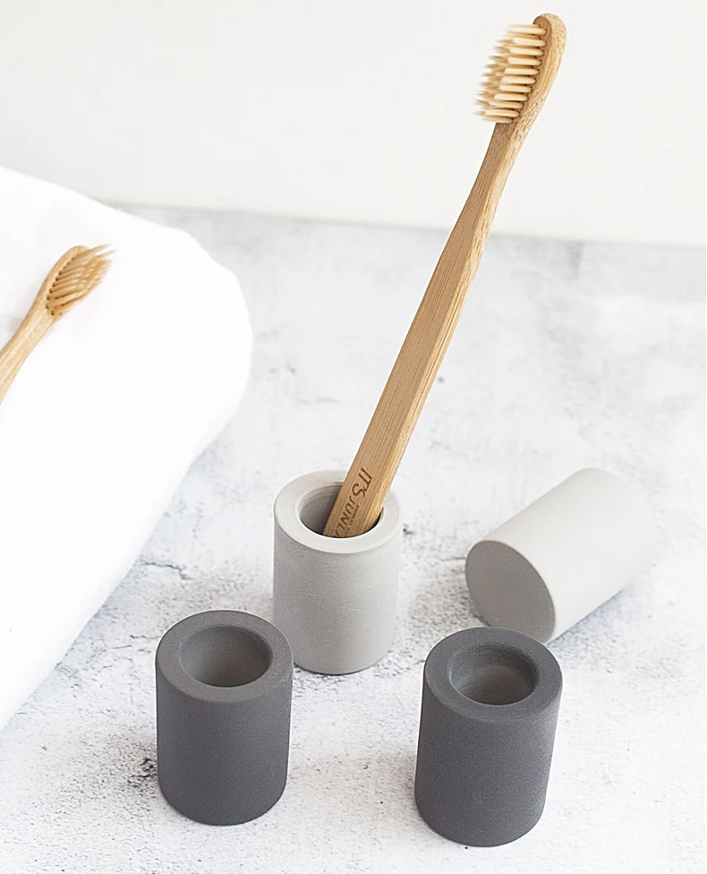 Toothbrush Holder 1Pc Portable Travel Bathroom Supplies Toothbrush Holder Tool Set Dry Moisture Absorption Odor Adsorption toothbrush holder