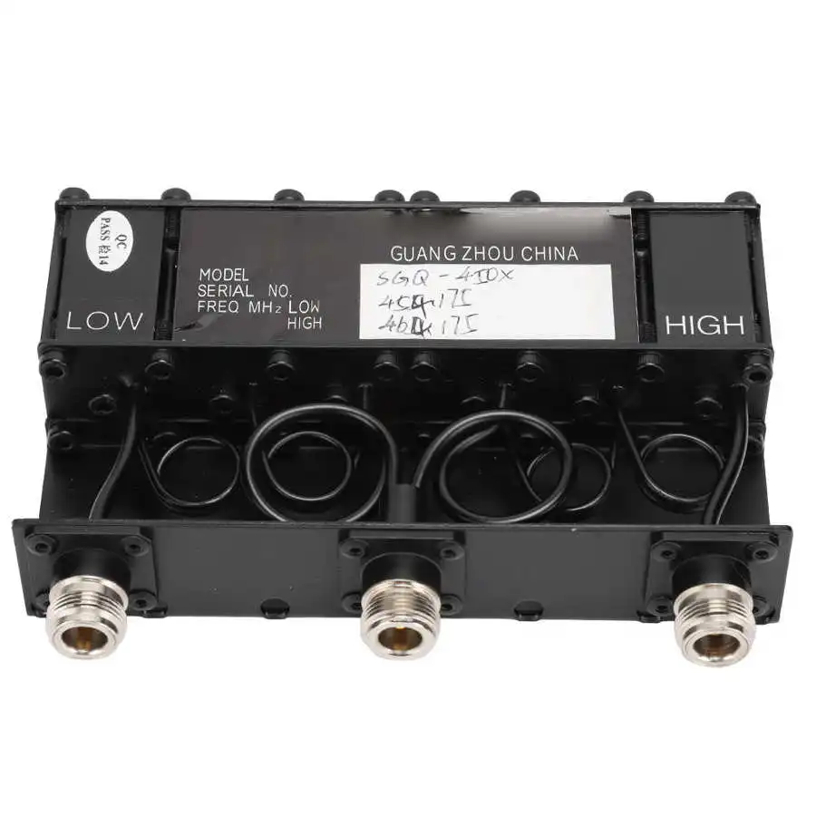 UHF duplexer с 6 выемками и 10 вт 454 175 мгц радио ретранслятор N подключение для