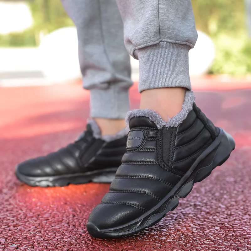 SKINDEEP открытый режим Paar Warme Baumwollschuhe Herren Schneeschuhe Rutschfeste Freizeitschuhe