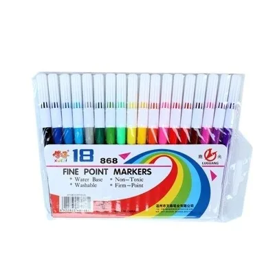 Office School Stationery Art Supplies 12 Washable Marker Felt Tip Watercolor  Pen - China Marker, Felt Tip Pen