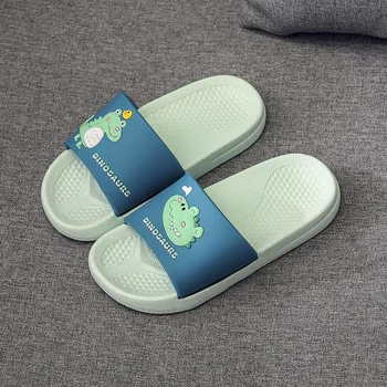 

Slippers For Boy Girl Cartoon Rainbow Shoes 2020 New Summer Todder Flip Flops Baby Indoor Slippers Beach Swimming Slipper