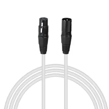 

Super Long Durable Use XLR Female to Male XLR Mic Cable Black Copper microphone cable adaptor