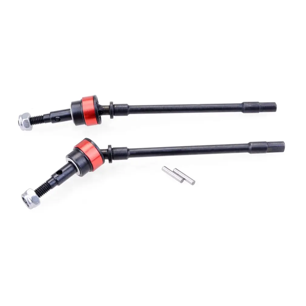 

2Pcs Hard Steel Front/Rear Axle CVD Drive Shaft Dogbone For 1/10 Rc Crawler Car Axial Scx10 Upgrade Parts