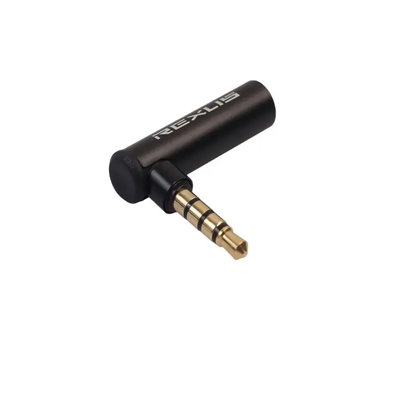 1pcs 3.5mm Jack Right Angle Male To Female Audio Stereo Adapter Converter 90 Degree Turn Headphone Microphone | Электроника