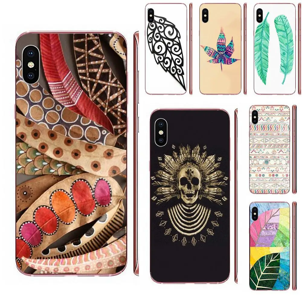 Green Leaves Tribal Aztec For LG G7 ThinQ G5 G6 K50 Q60 K40 K8 Q7 2018 2017 V40 V30 V20 V10 Unique | Мобильные телефоны и