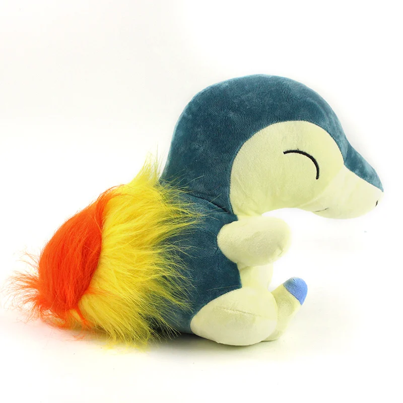 Большой размер 28 см аниме Cyndaquil Kawaii детские игрушки плюшевая кукла детский подарок коллекция Brinquedos Juguetes
