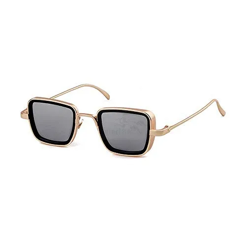 Square Punk Sunglasses Men Luxury Brand Alloy Sun Glasses Women Small Frame Chic Clear Lens Eyeglasses Gradient Shades FML