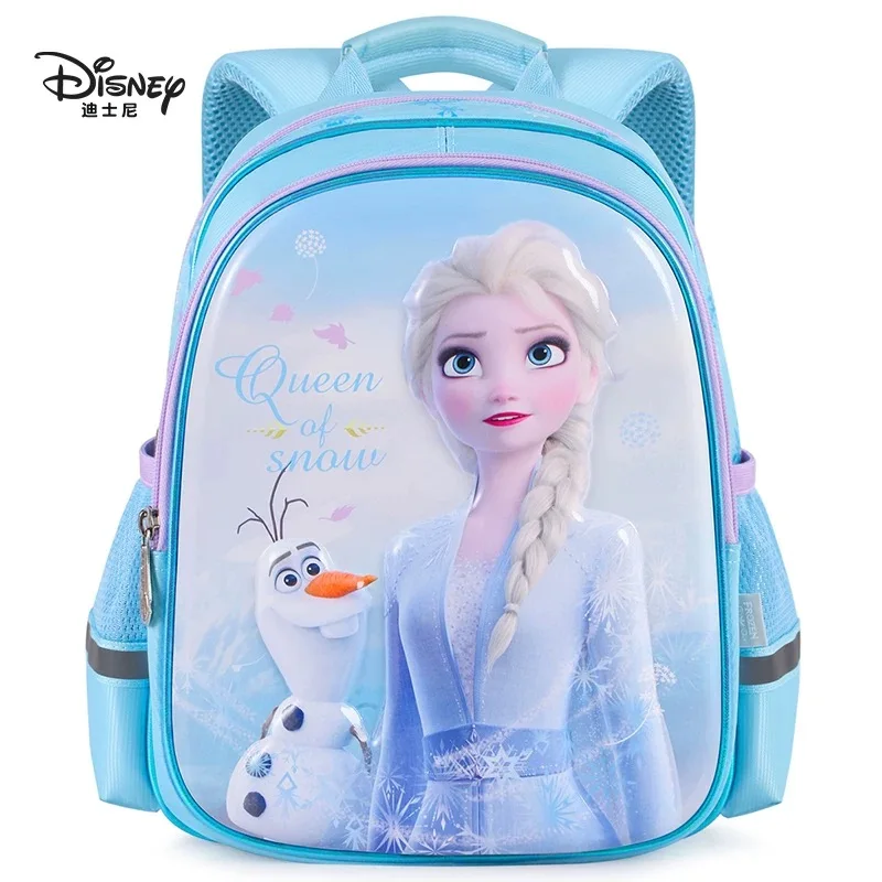 Объемная оригинальная сумка Disney Frozen Anna Elsa школьный ранец с героями мультфильмов