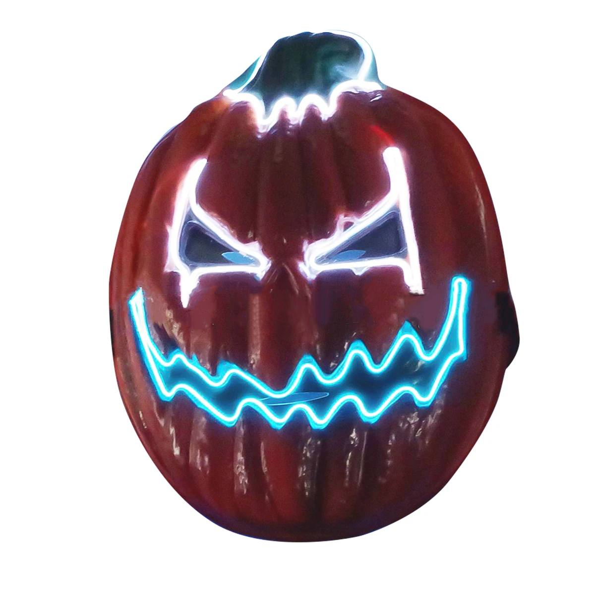 Хэллоуин СВЕТОДИОДНЫЙ маска очистки маски выбор тыквы вечерние светящиеся маски Светящиеся в темноте 2 цвета