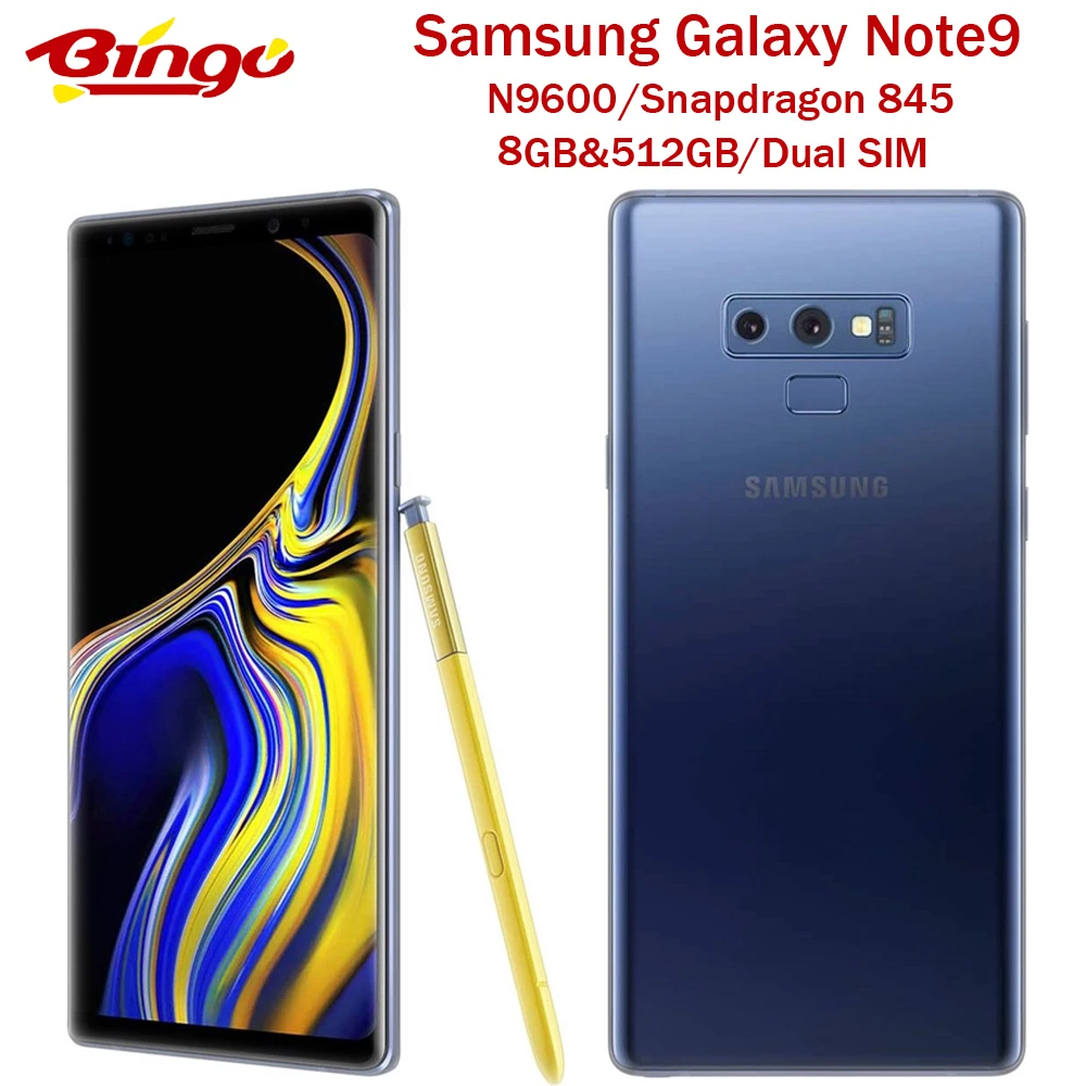 スマートフォン/携帯電話 スマートフォン本体 Samsung Galaxy Note9 Note 9 N9600 512gb Unlocked Lte Mobile Phone 