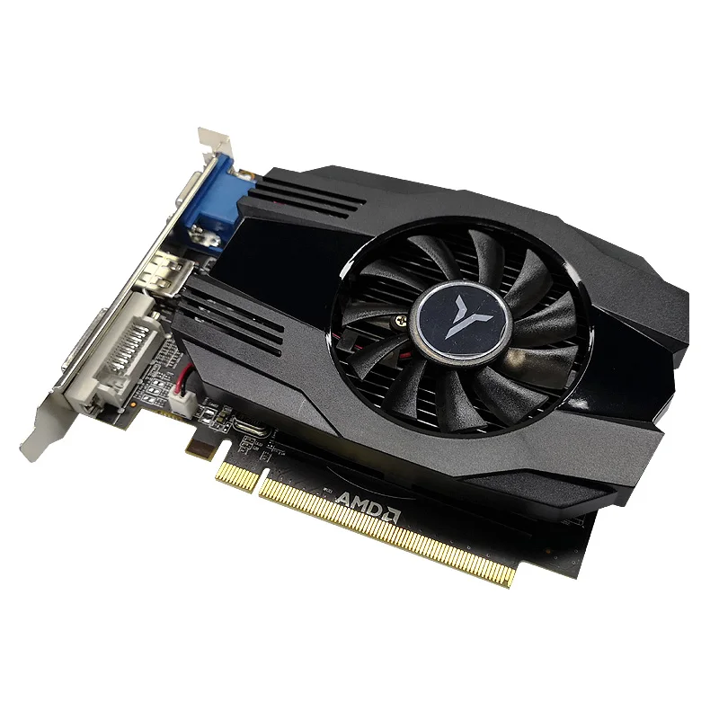 Игровая видеокарта Yeston R5 240, 4 Гб, GDDR3, PCI Express 2,0 DirectX11, DVI-D / HDMI /VGA для настольного компьютера-1